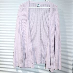 Old Navy pastel purple sweater